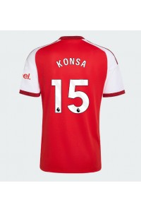 Arsenal Ezri Konsa #15 Jalkapallovaatteet Kotipaita 2026-27 Lyhythihainen
